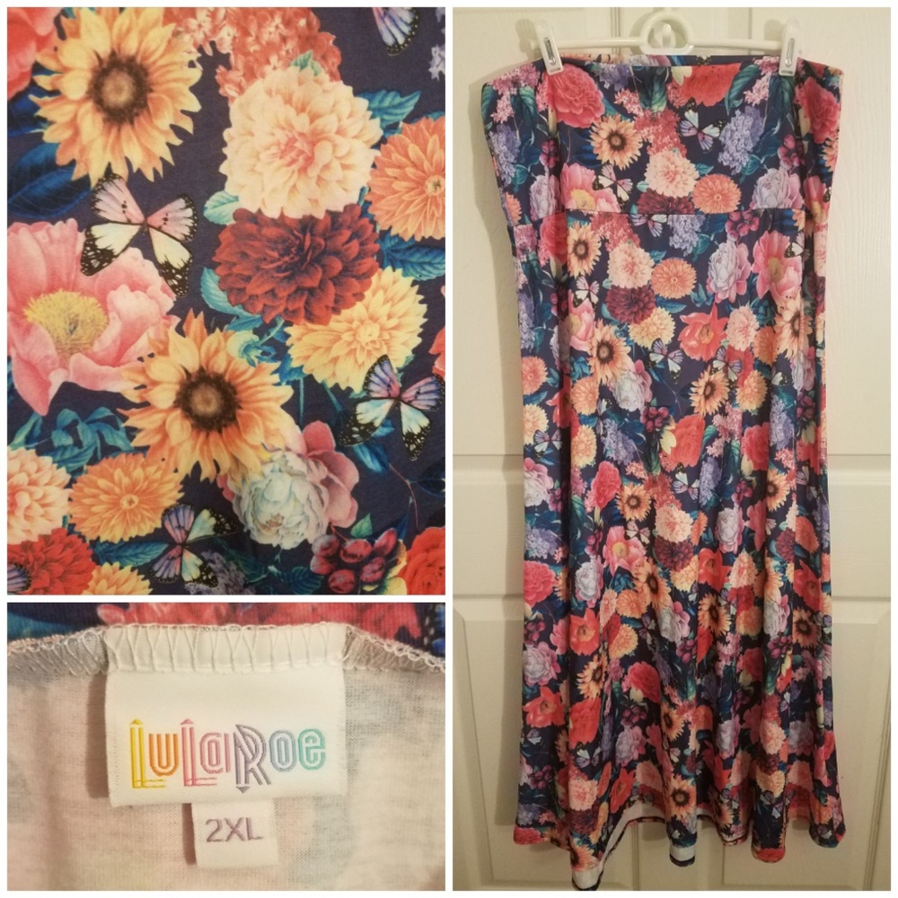 2x lularoe maxi skirt